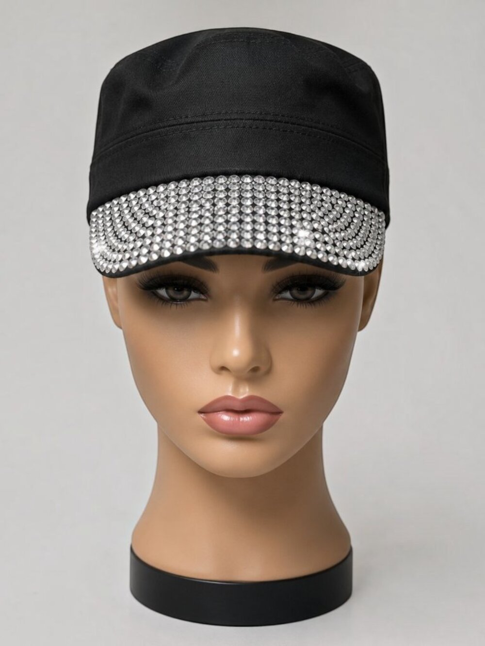 Something Special Sparkle Baseball Cap – Rhinestone Brim • 100% Cotton